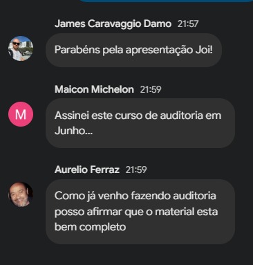 Depoimento de participante do workshop de Energia por Assinatura