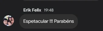 Comentário do Erik sobre a nova Comunidade