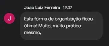 Comentário do João Luiz sobre a nova Comunidade